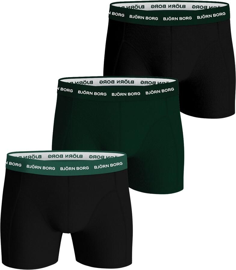 Bjorn Borg Björn Borg Cotton Stretch Boxershorts Heren (3-pack)