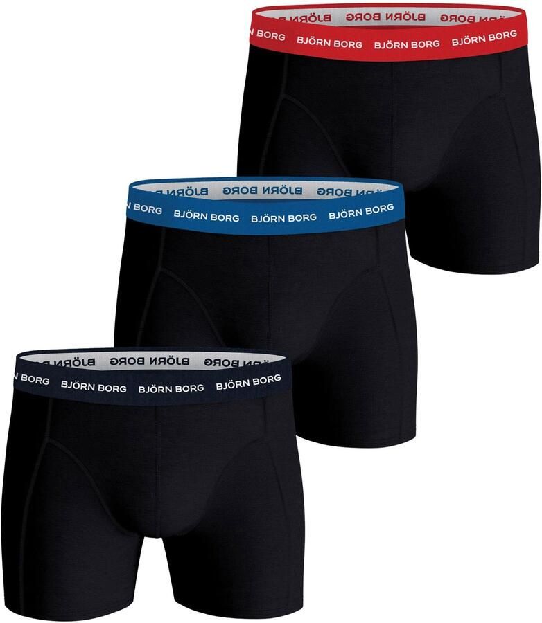 Bjorn Borg Björn Borg Cotton Stretch Boxershorts Heren (3-pack)