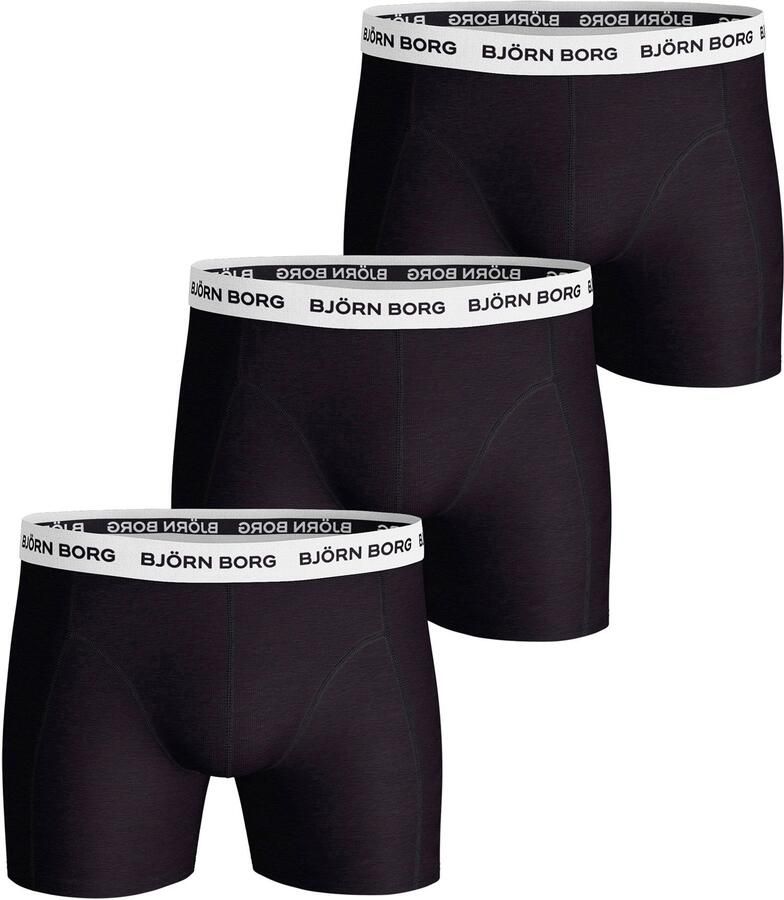 Bjorn Borg Björn Borg Cotton Stretch Boxershorts Heren (3-pack)