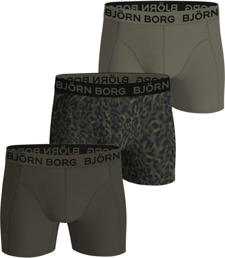 Bjorn Borg Björn Borg Cotton Stretch Boxershorts Heren (3-pack)