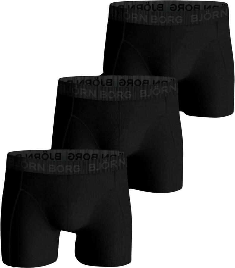 Bjorn Borg Björn Borg Cotton Stretch Boxershorts Heren (3-pack)