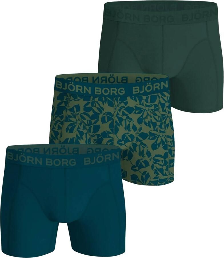 Bjorn Borg Björn Borg Cotton Stretch Boxershorts Heren (3-pack)