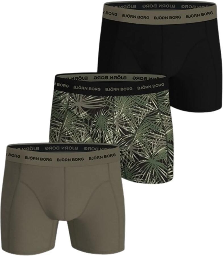 Bjorn Borg Björn Borg Cotton Stretch Boxershorts Heren (3-pack)