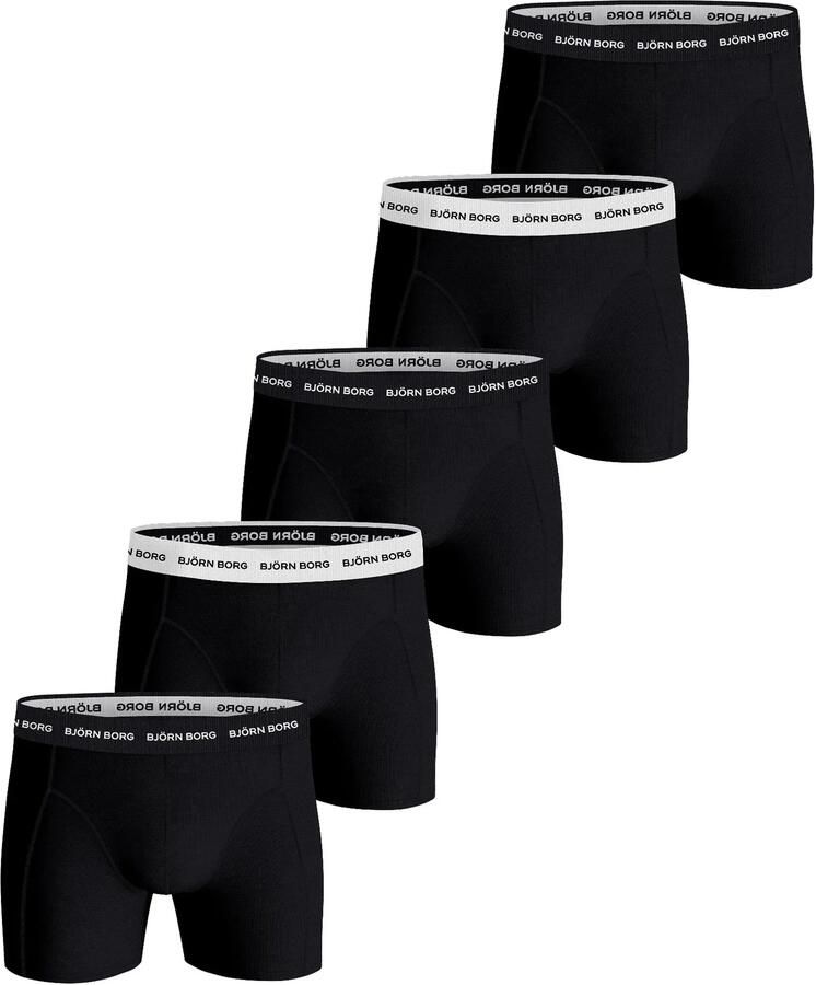 Bjorn Borg Björn Borg Cotton Stretch Boxershorts Heren (5-pack)