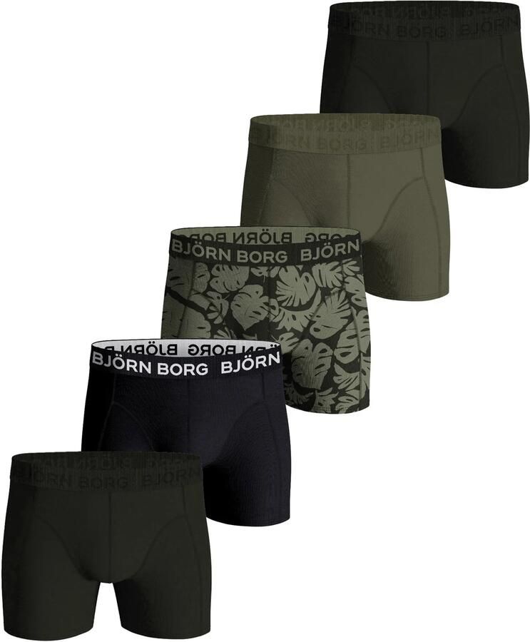 Bjorn Borg Björn Borg Cotton Stretch Boxershorts Heren (5-pack)
