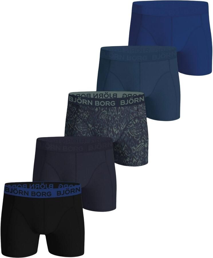 Bjorn Borg Björn Borg Cotton Stretch Boxershorts Heren (5-pack)