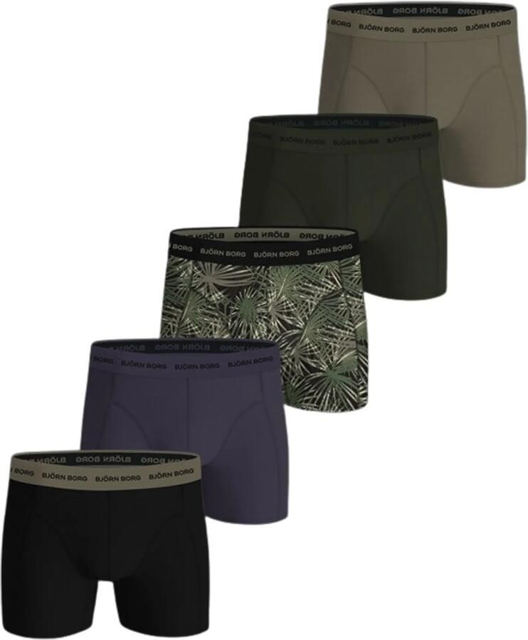 Bjorn Borg Björn Borg Cotton Stretch Boxershorts Heren (5-pack)