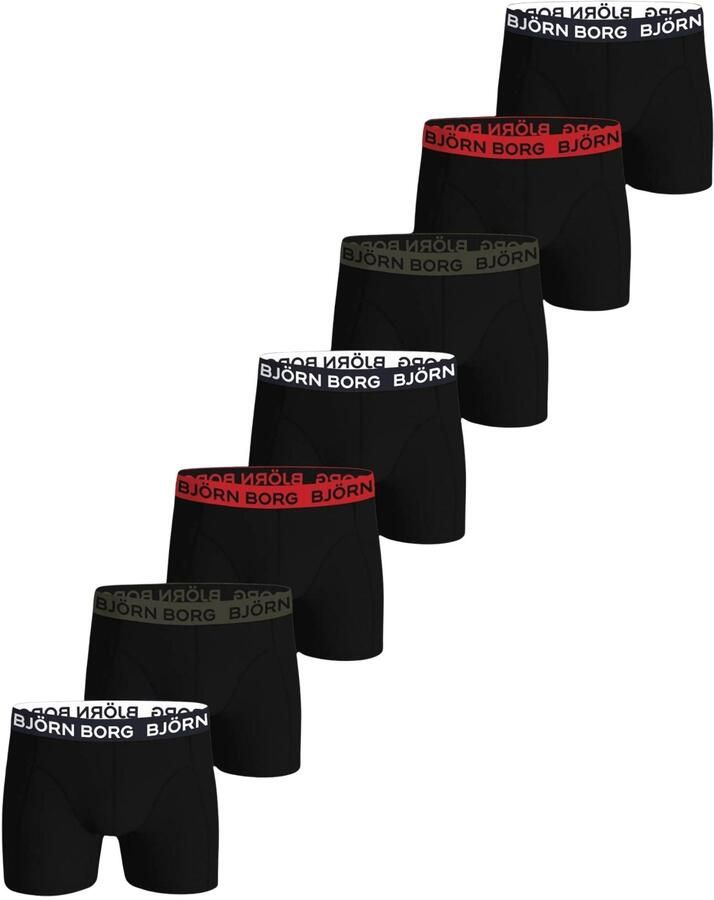 Bjorn Borg Björn Borg Cotton Stretch Boxershorts Heren (7-pack)