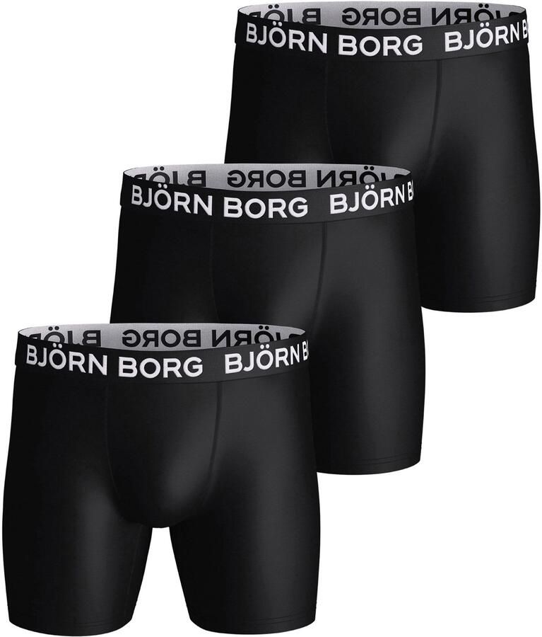 Bjorn Borg Björn Borg Sports Microfiber Boxershorts Heren (3-pack)