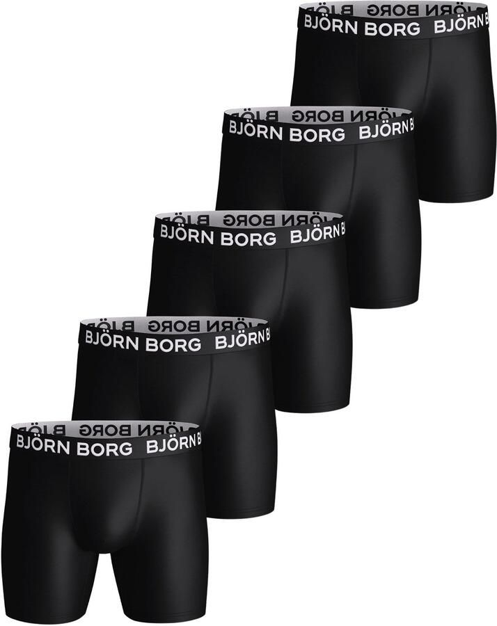 Bjorn Borg Björn Borg Sports Microfiber Boxershorts Heren (5-pack) - Foto 1