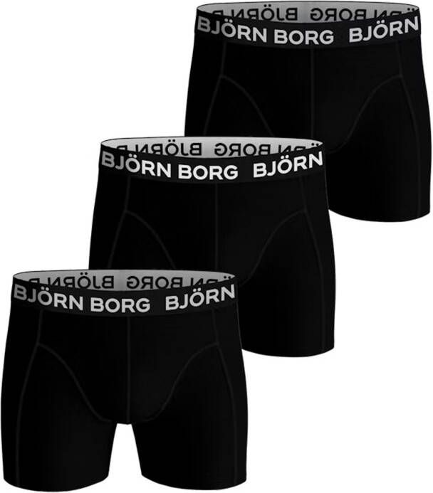 Bjorn Borg Björn Borg Essential Cotton Stretch Boxershorts Heren (3-pack)