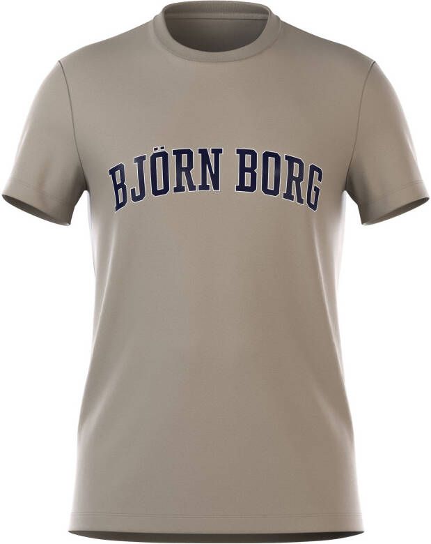Björn Borg Essential T-Shirt Khaki Beige Heren