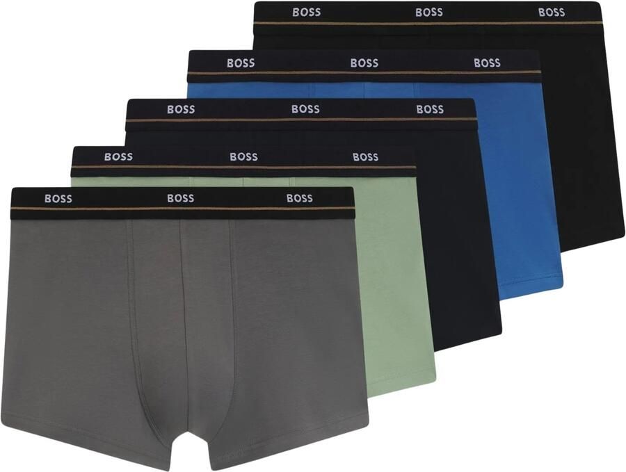 Boss Boxershort van katoenmix in een set van 5 stuks model 'ESSENTIAL'