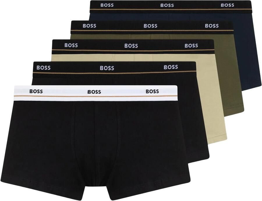 Boss Essential Trunk Boxershorts Heren (5-pack)
