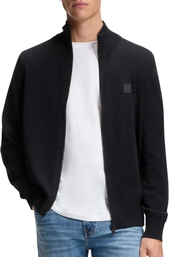 Boss Orange Vest Kanozip met een ritssluiting - Foto 15