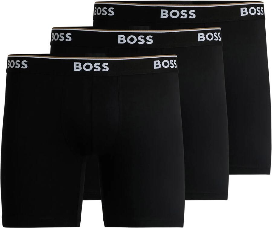 Boss Boxershort met elastische logoband in een set van 3 stuks - Foto 2