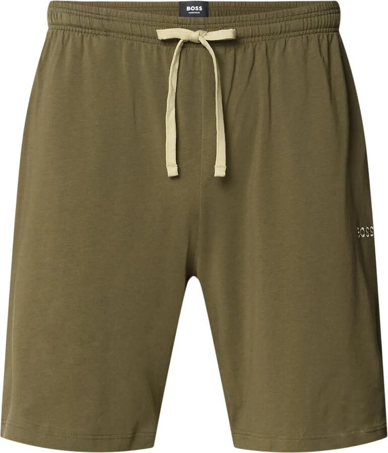 Boss regular fit sweatshorts van katoenmix model 'MIX&MATCH'