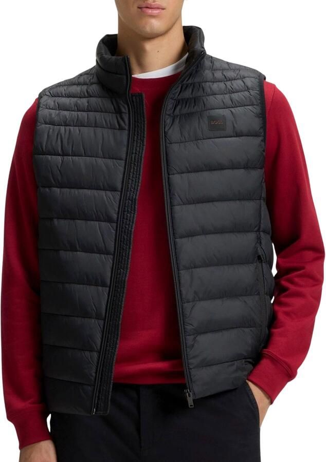 Boss Orange Slim fit bodywarmer met ritszakken model 'ODENO2' - Foto 1