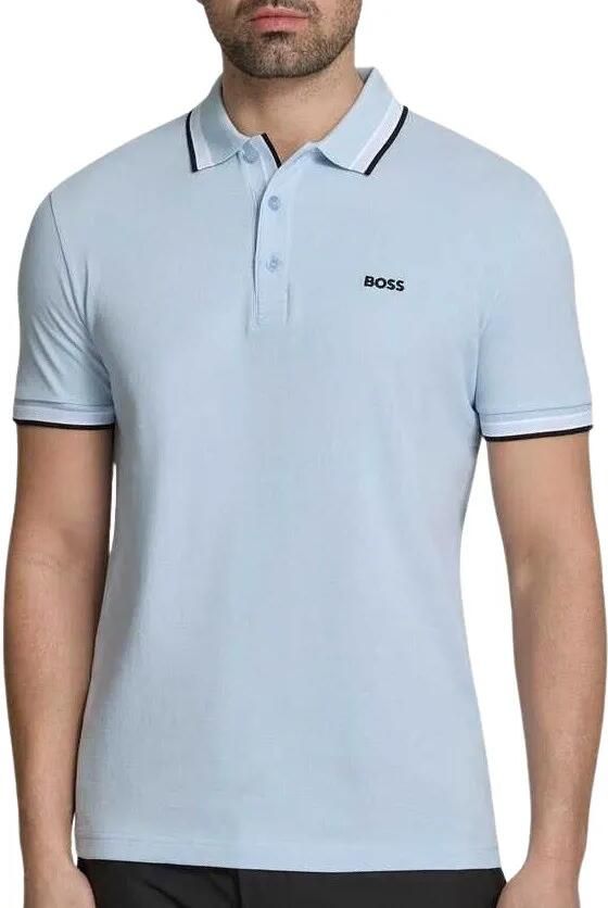 BOSS Green Regular fit Poloshirt van puur katoen model 'PADDY' - Foto 4