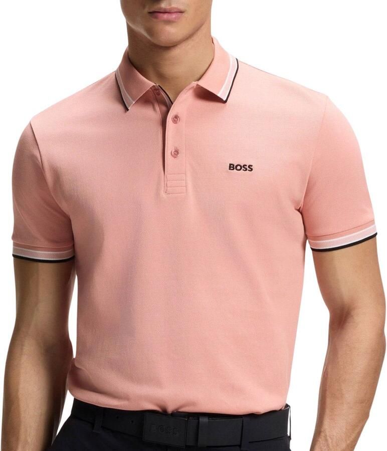 BOSS Green Regular fit Poloshirt van puur katoen model 'PADDY'