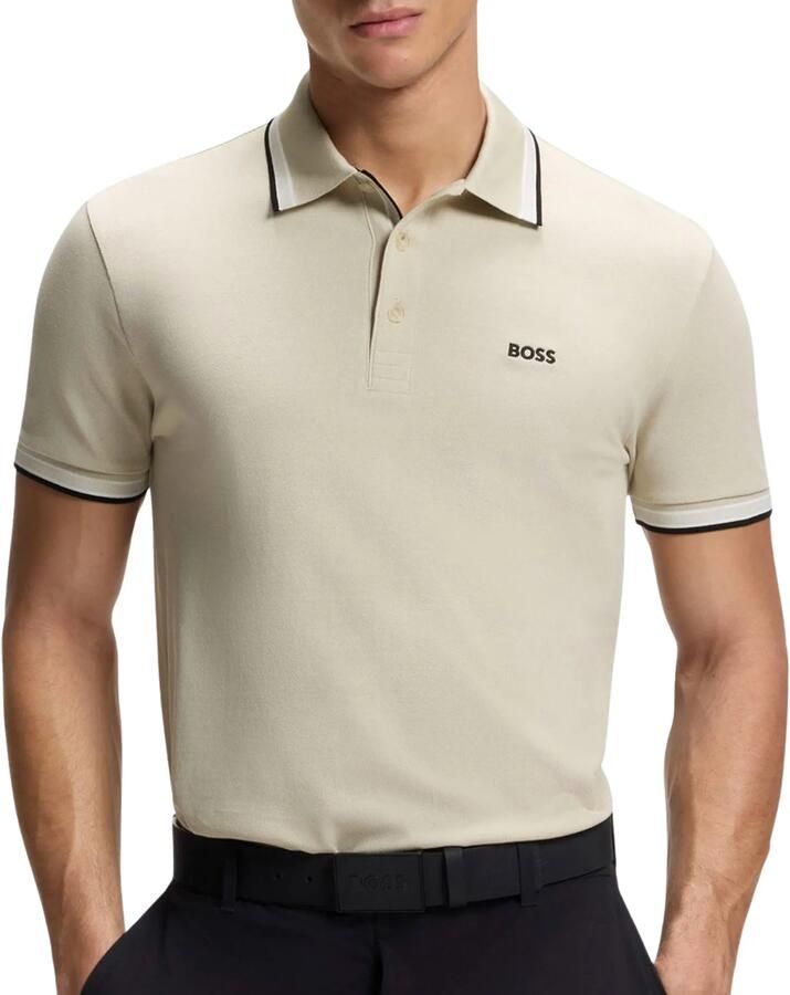 BOSS Green Regular fit Poloshirt van puur katoen model 'PADDY' - Foto 3