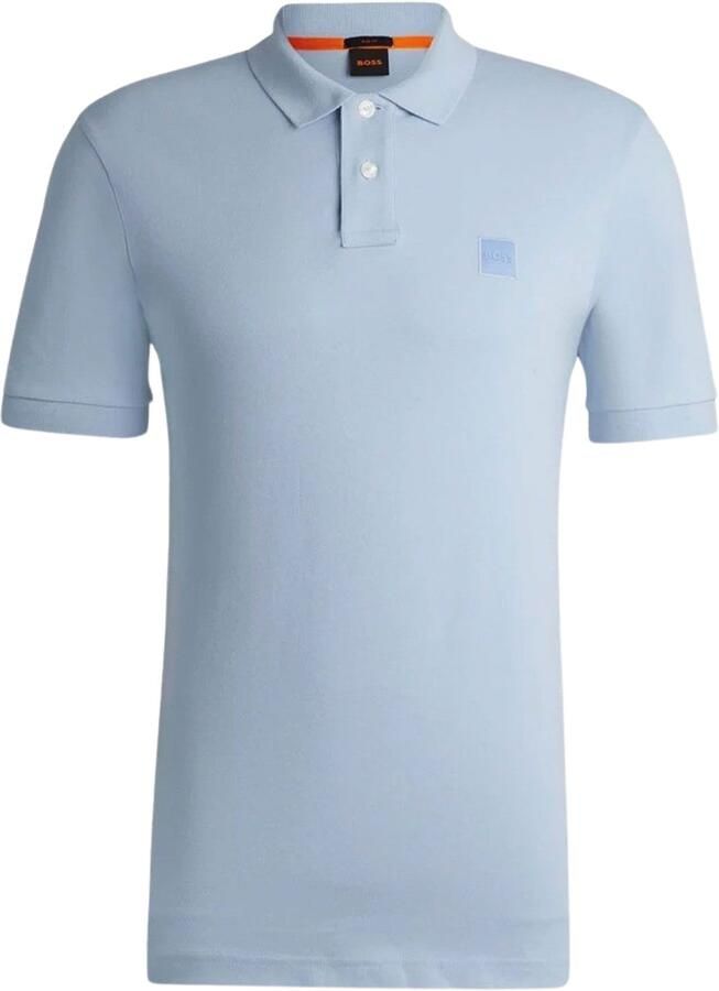Hugo Boss Lichtblauw poloshirt korte mouw Blue Heren - Foto 2