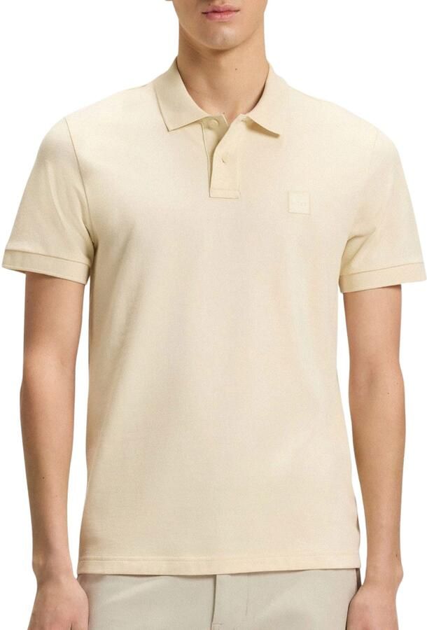 Boss Polo Shirt Korte Mouw Slim Fit Passenger Polo Shirt Open Yellow - Foto 2