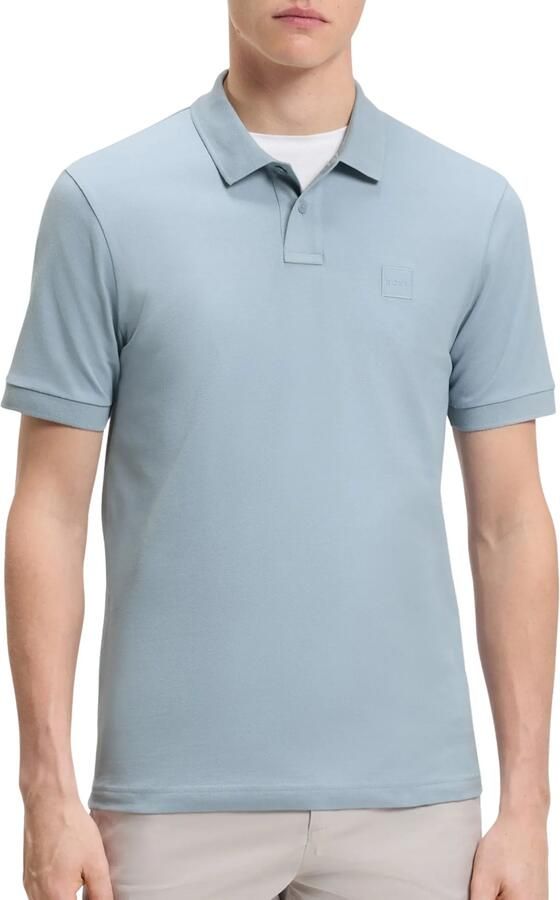 Boss Orange Regular fit Poloshirt van Katoenmix Model 'PASSENGER' - Foto 12