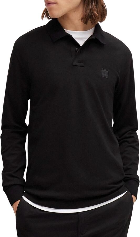 BOSS ORANGE Heren Polo's & T-shirts Passerby Zwart - Foto 8