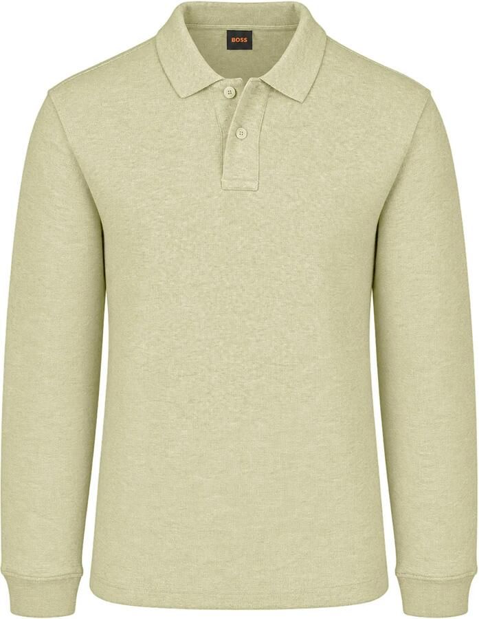 Boss Orange Regular fit poloshirt van katoenmix