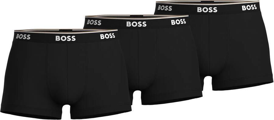 Boss Boxershort met elastische band met logo in een set van 3 stuks - Foto 14