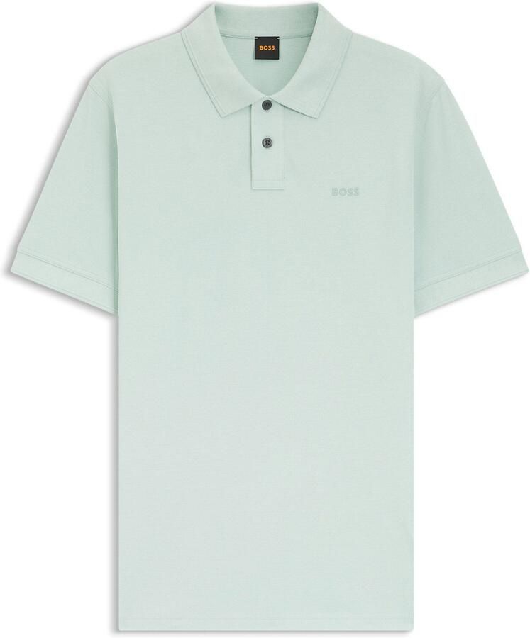 Boss Orange regular fit poloshirt van puur katoen model 'PRIME' - Foto 5