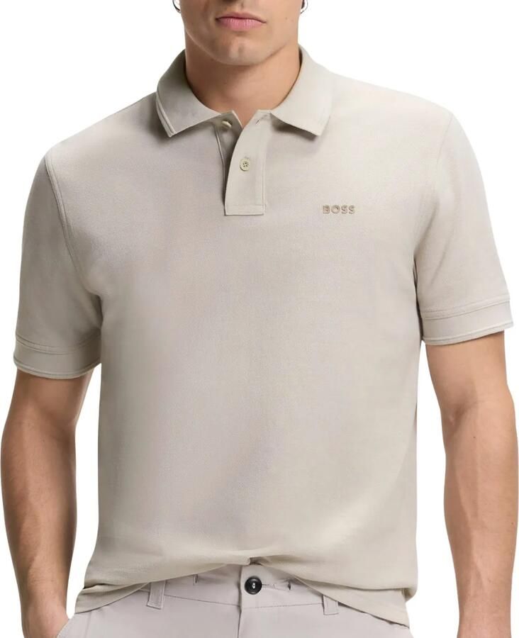 Boss Orange regular fit poloshirt van puur katoen model 'PRIME' - Foto 5