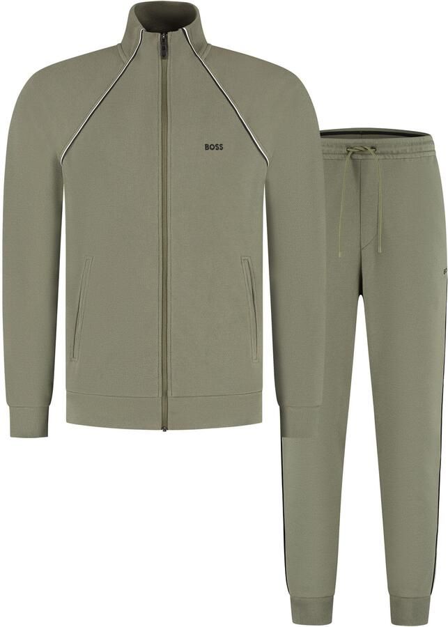BOSS Green Regular fit sweatpak van katoenmix model 'TRACKSUIT SET' - Foto 2