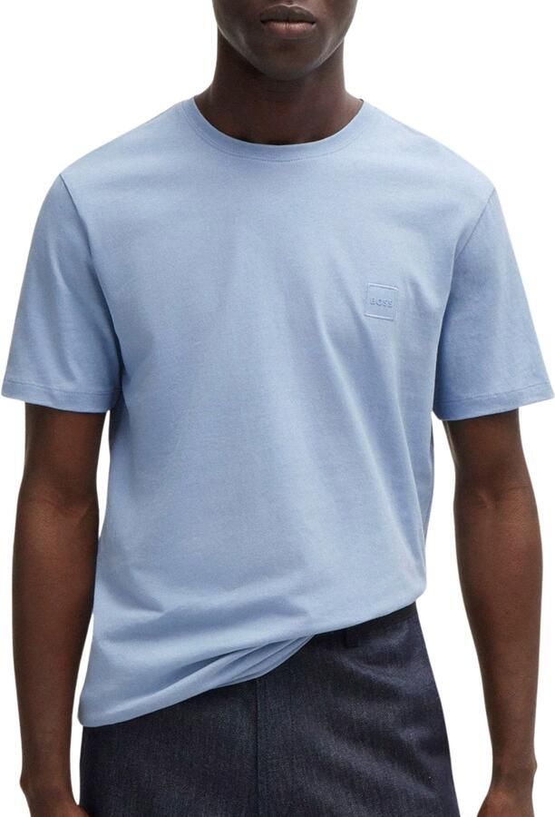 Boss Orange Regular fit T-shirt van puur katoen model 'TALES' - Foto 5