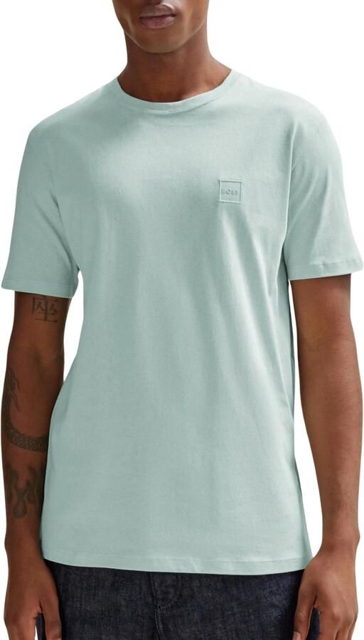 Boss Orange Regular fit T-shirt van puur katoen model 'TALES' - Foto 9