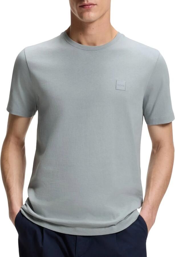 Boss Orange Regular fit T-shirt van puur katoen model 'TALES' - Foto 3