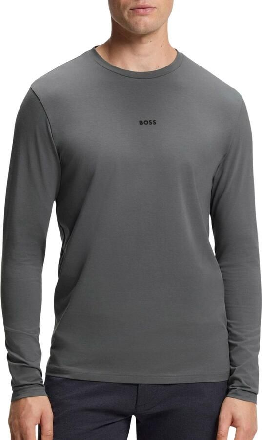 Boss Orange Regular fit shirt met lange mouwen van katoenmix model 'TCHARK'