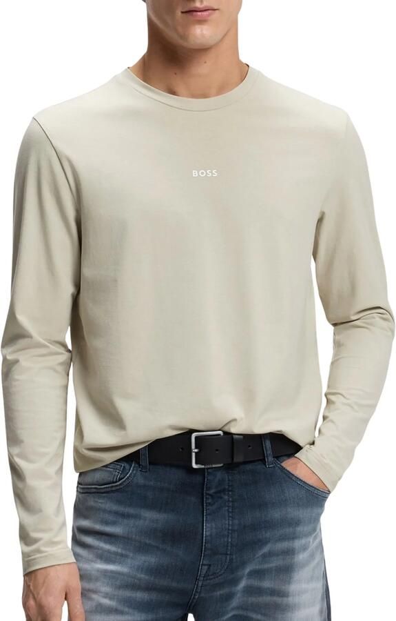 Boss Orange Shirt met lange mouwen TChark met logo-opschrift - Foto 3