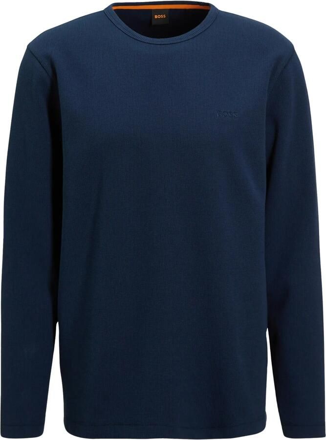 Boss Orange Regular fit shirt met lange mouwen van katoenmix model 'TEMPESTO' - Foto 3