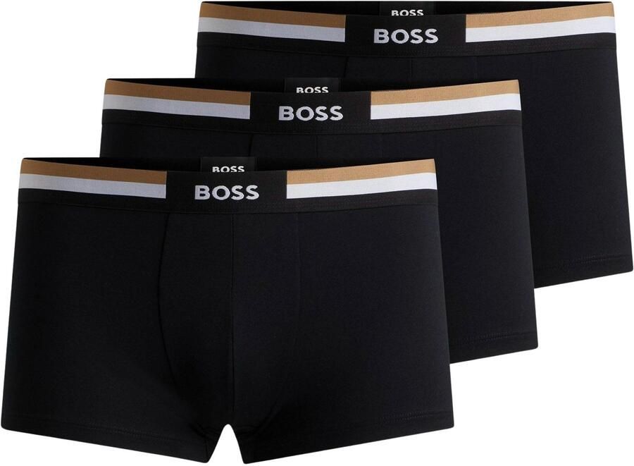 BOSS Trunk 3P Motion met elastische taille (3 stuks) - Foto 3