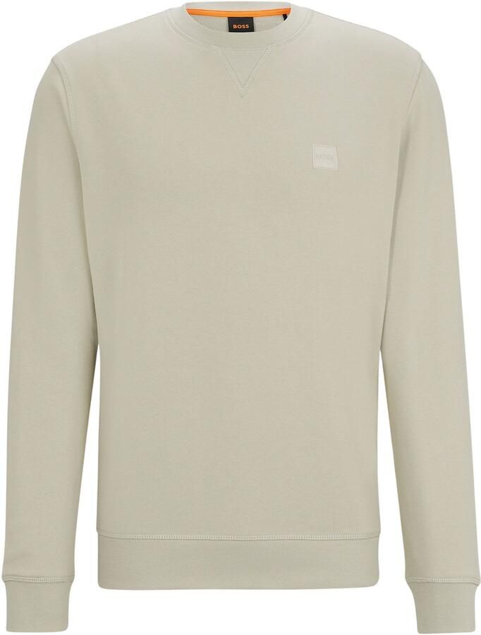 Boss Orange Regular fit sweatshirt van puur katoen model 'WESTART' - Foto 6