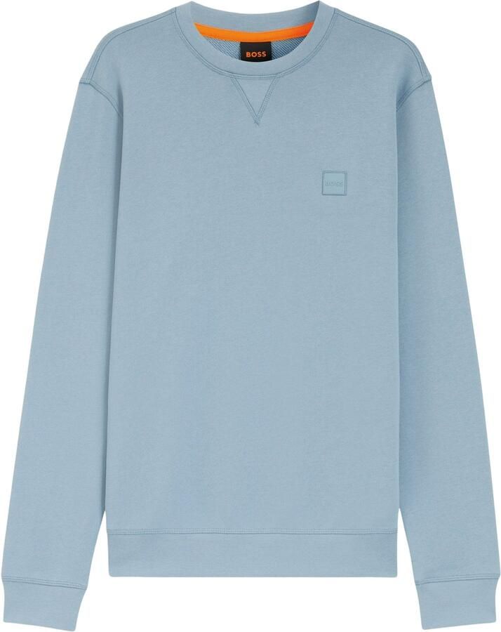 Boss Orange Regular fit sweatshirt van puur katoen model 'WESTART'