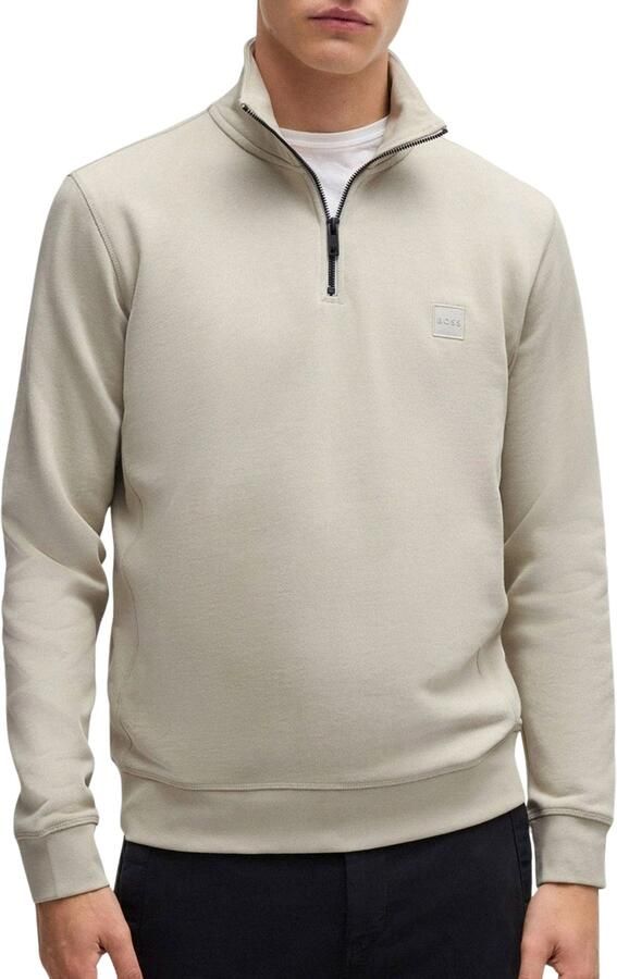 Boss Orange Sweatshirt Zetrust met een ritssluiting bij de kraag (1-delig) - Foto 10