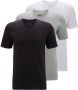 Boss T-shirt met labelstitching in een set van 3 stuks model 'Classic' - Thumbnail 4