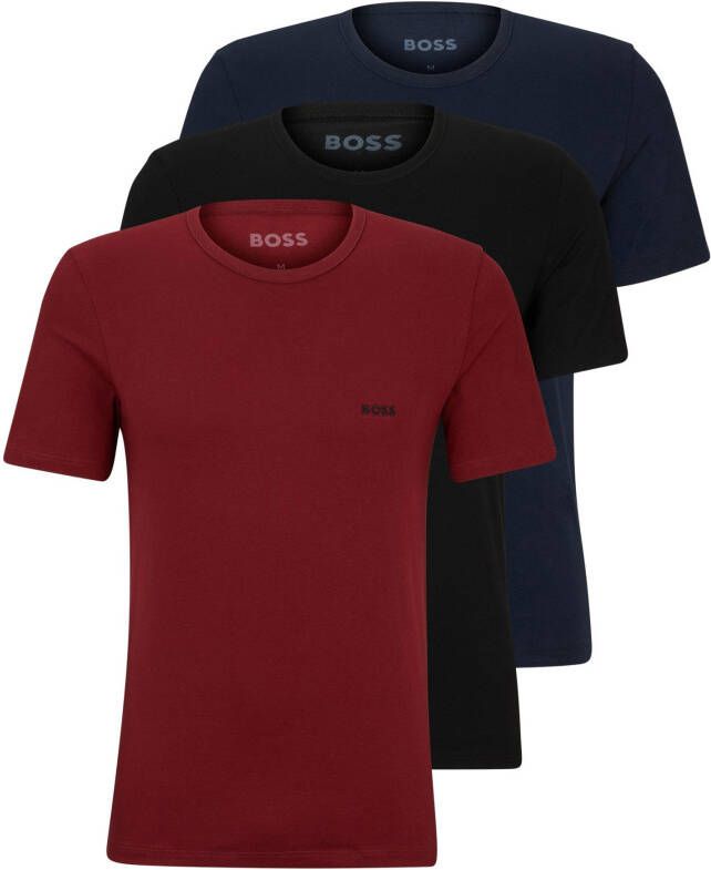 Boss Classic Crew Neck T-shirt Heren (3-pack)