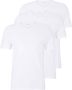 Boss Katoenen T-shirts 3-pack Regular Fit V-hals Logo Borduursel White Heren - Thumbnail 2
