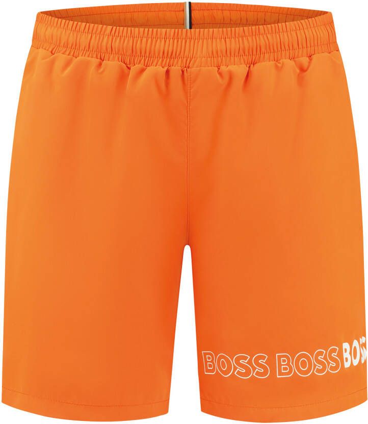 Hugo Boss Strandkleding Orange Heren