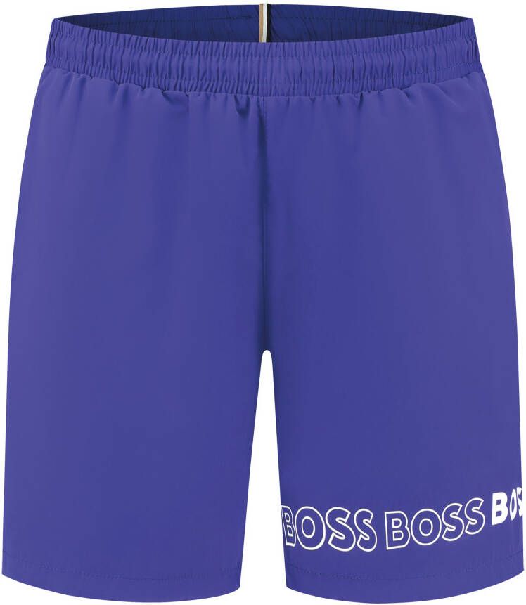 Hugo Boss Strandkleding Blauw Heren