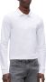 Hugo Boss Slim Fit Polo Shirt van Biologisch Katoen White Heren - Thumbnail 1
